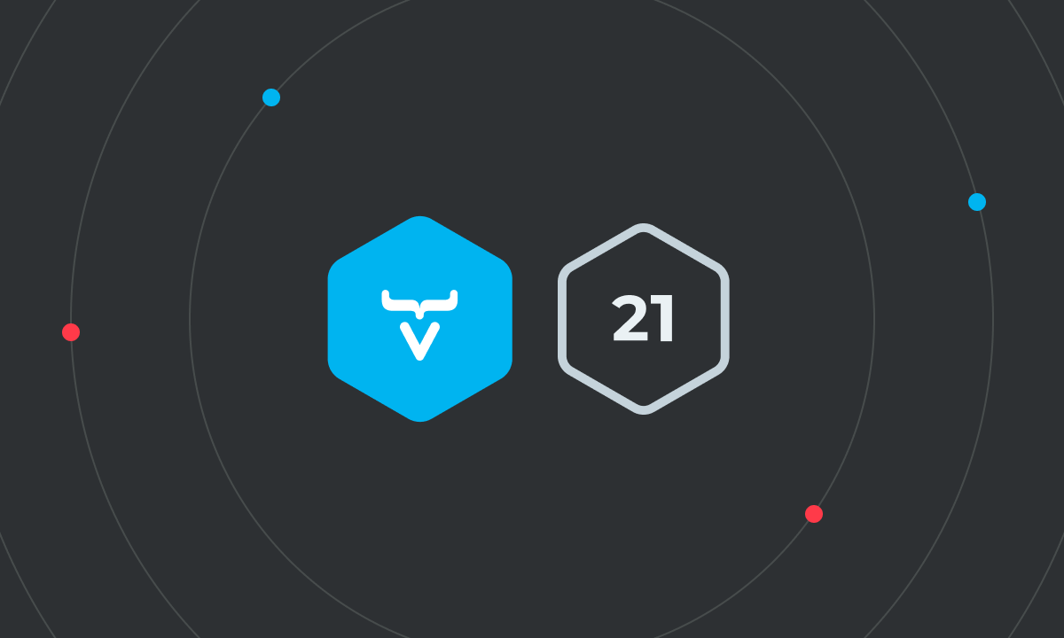 Vaadin 21 logo image